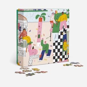BROOKLINEN 500 PEICE NEW PUZZLE! Indoor party puzzle